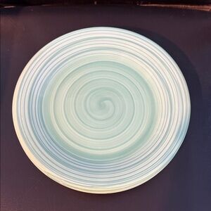 Vintage Aqua Tre Ci made in Italy Ceramic Plates